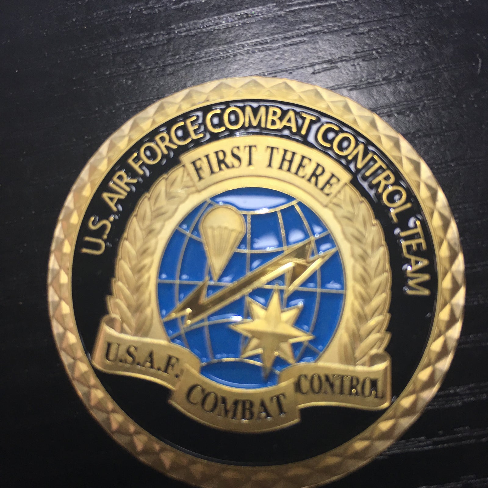 US Air Force Combat Control Team Challenge coin