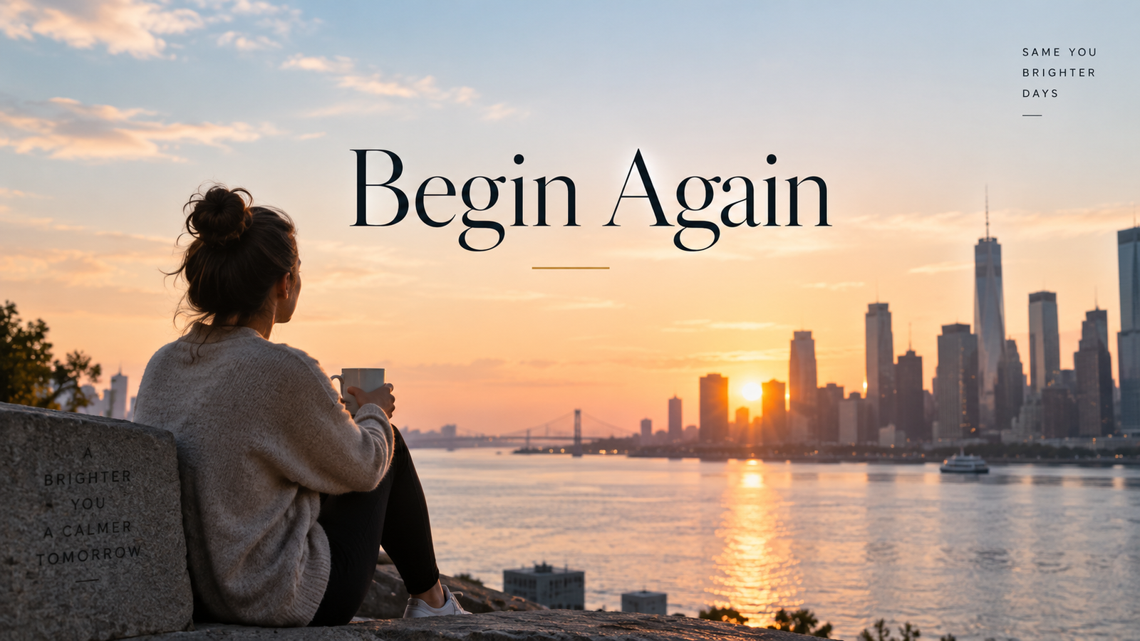 Begin Again — a sober New Year at sunrise
